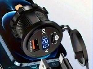 12v USB Socket Charger Camper Van Caravan Motorhome USB Voltmeter Type C 12v 24v MT03