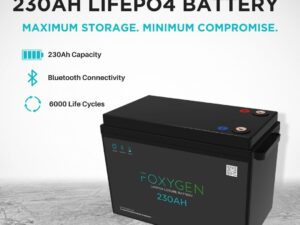 230Ah LiFePO4 Battery with Bluetooth & Heating